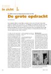 De grote opdracht