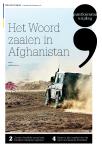 Zaaien in Afghanistan